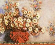 Claude Monet Chrysanthemums ss France oil painting reproduction